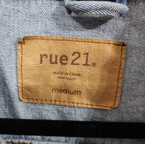 Distressed Denim Jacket - Picture 2 of 9